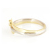 Zlatý prsten s briliantem BP0105F + DÁREK ZDARMA