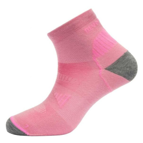 Devold RUNNING MERINO ANKLE SOCK Sportovní vlněné ponožky, růžová, velikost