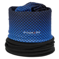 Finmark FSW-231 Multifunkční šátek s fleecem, modrá, velikost