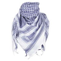 Šátek palestina s třásněmi MFH® – Modrá / bílá