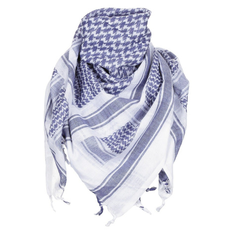 Šátek palestina s třásněmi MFH® – Modrá / bílá Max Fuchs