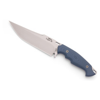 Nůž Legio IX Hydra Knives® – Stříbrná čepel – Satin, Modrá