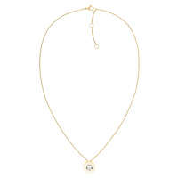Tommy Hilfiger Elegantní pozlacený náhrdelník s krystalem Layered 2780801