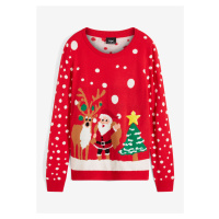 Vánoční svetr z jemné pleteniny