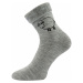 Boma Ovečkana Unisex teplé ponožky - 3 páry BM000002820700101384 světle šedá melé