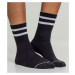 ponožky URBAN CLASSICS - 2-Tone College 2-Pack - black/white