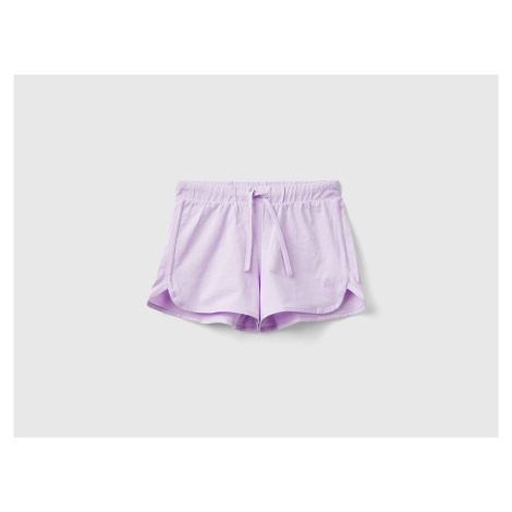 Benetton, Runner Style Shorts In Organic Cotton United Colors of Benetton