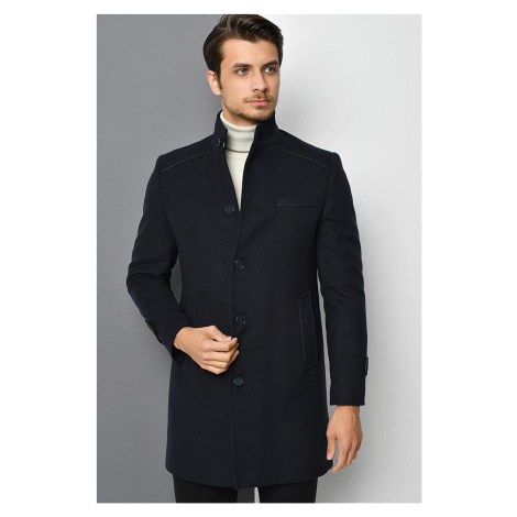 PLT8333 DEWBERRY MEN'S COAT-NAVY BLUE