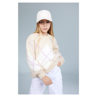 DEFACTO Girl's Crew Neck Sweater