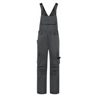 Tricorp Bib & Brace Twill Cordura Pracovní kalhoty s laclem unisex T67 tmavě šedá
