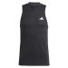 adidas TRAINING ESSENTIALS TANK Pánské sportovní tílko, černá, velikost