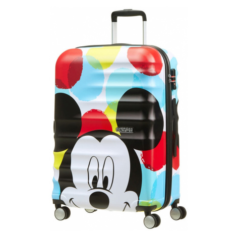 AT Dětský kufr Wavebreaker Disney Spinner 67/26 Mickey Close-Up, 47 x 26 x 67 (85670/6978)