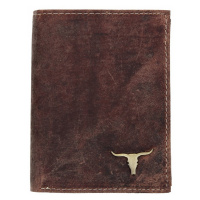 Pánská kožená peněženka Wild Buffalo Tomas - koňak