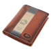 El Forrest Pánská kožená peněženka El Forrest 2896-29 RFID hnědá