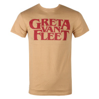 Tričko metal pánské Greta Van Fleet - Logo - ROCK OFF - GVFTS02MOG