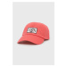 Bavlněná baseballová čepice Billabong růžová barva, s aplikací