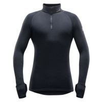 Devold EXPEDITION MAN ZIP NECK Pánské funkční triko, černá, velikost
