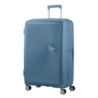 American Tourister Soundbox Spinner 77 Exp Stone Blue