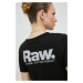 Bavlněné tričko G-Star Raw černá barva