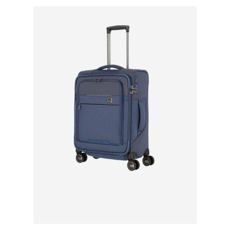 Tmavě modrý cestovní kufr Titan Prime