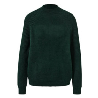 Pletený svetr se stojáčkem, tmavě zelený , vel. S 36/38