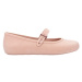 Melissa Soft Ballerina Velvet Fem - Pink Růžová