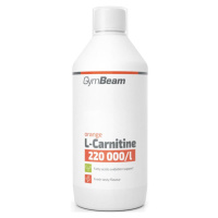 GymBeam L-Carnitine 220 000 mg/l spalovač tuků příchuť Orange 500 ml