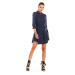 Infinite You Woman's Dress M200 Navy Blue