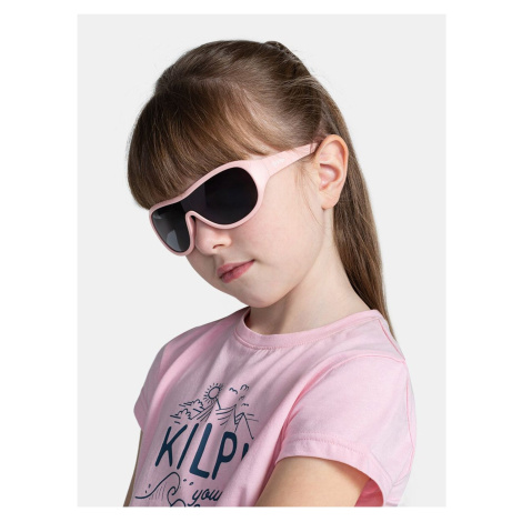 Světle růžové holčičí sluneční brýle Kilpi SUNDS