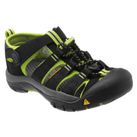 Dětské sandály Keen Newport H2 JR Dětské velikosti bot: (7) / Barva: black/lime green