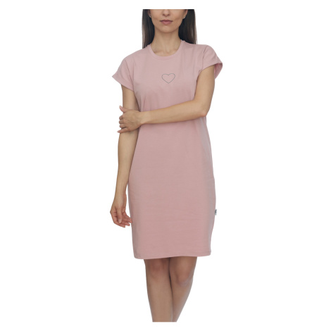 Slippsy Hearts T- Dress Rose /M