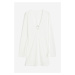 H & M - Plážové šaty - bílá