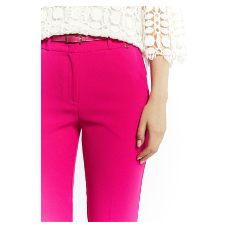 Monnari Elegantní kalhoty Elegantní dámské kalhoty Růžová