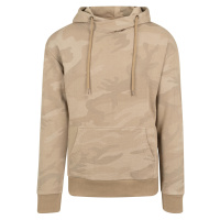 High Neck Camo Hoody sand camo