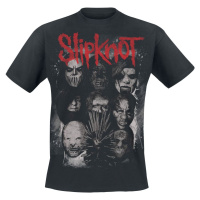 Slipknot We Are Not Your Kind - Masks Tričko černá