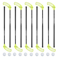 Set Unihoc Superstar (10 hokejek) 100 cm (= 111 cm) 5x levá / 5x pravá