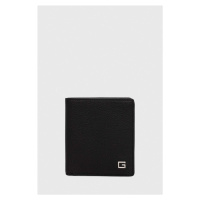 Kožená peněženka Guess NEW ZURGIO černá barva, SMNEZU LEA22
