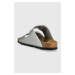 Pantofle Birkenstock 1025831 dámské, stříbrná barva, Arizona BB