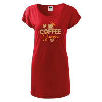 DOBRÝ TRIKO Dámské tričko/šaty Coffee queen