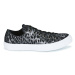 Converse CHUCK TAYLOR ALL STAR SHIMMER SUEDE OX BLACK/BLACK/WHITE Černá