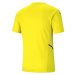 Puma TEAMCUP JERSEY TEE Pánské fotbalové triko, žlutá, velikost
