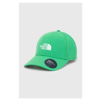 Kšiltovka The North Face Recycled 66 Classic Hat zelená barva, s aplikací, NF0A4VSVPO81