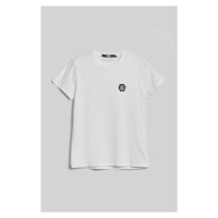 Tričko karl lagerfeld wax seal logo t-shirt bílá