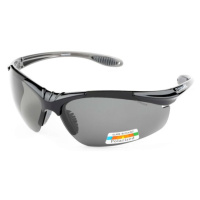 Finmark FNKX2305 Sportovní sluneční brýle s polarizačními čočkami, černá, velikost