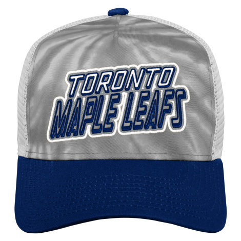 Toronto Maple Leafs dětská čepice baseballová kšiltovka Santa Cruz Tie Dye Trucker Outerstuff