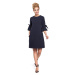 Made Of Emotion Woman's Dress M286 Navy Blue