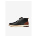 Černé pánské kotníkové boty Skechers