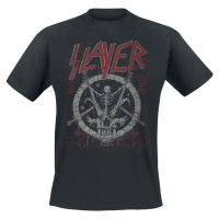 Slayer Divine Skeleton Tričko černá