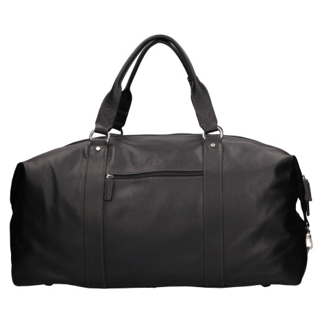 Kožená cestovní taška Katana Maxi - černá