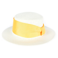 Dámský klobouk Ecru Yellow Hat - Art of Polo